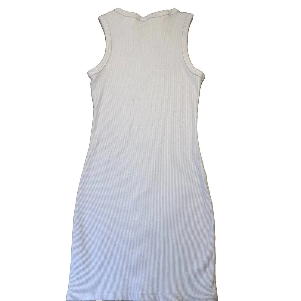 H&M Divided Periwinkle Blue Body Con Tank Dress Size Medium